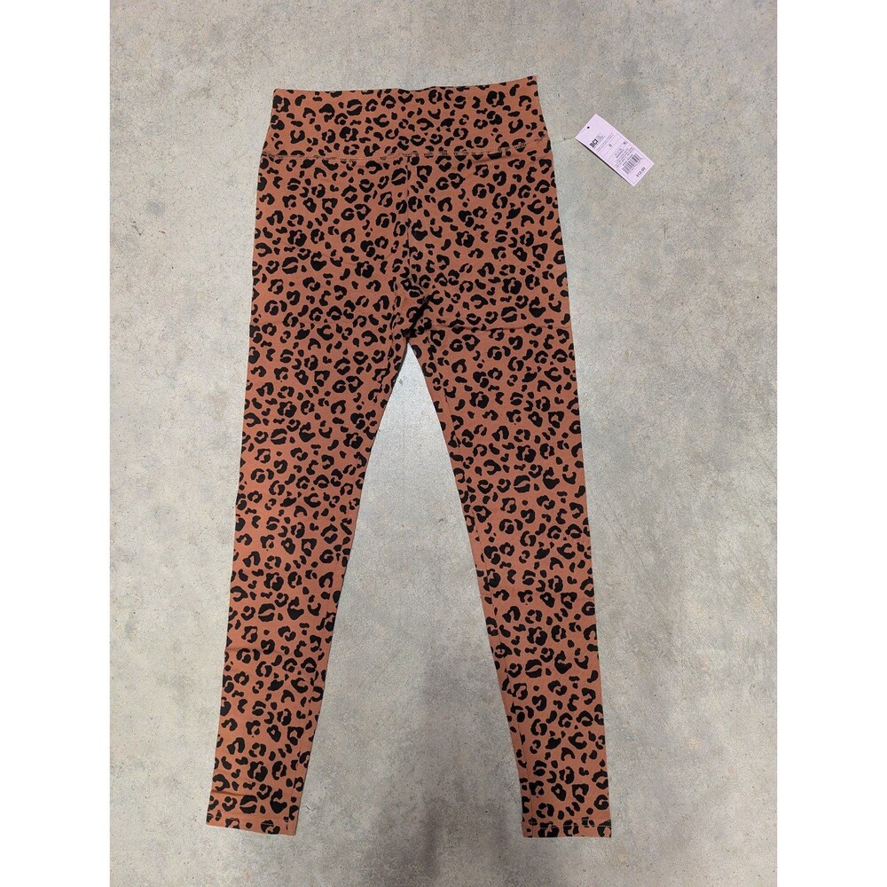 NWT Size Small Leopard Print High-Waisted Leggings - Wild Fable Brown/Black
